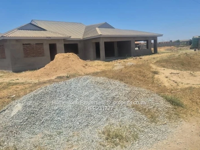 Sandton incomplete house for sale 
